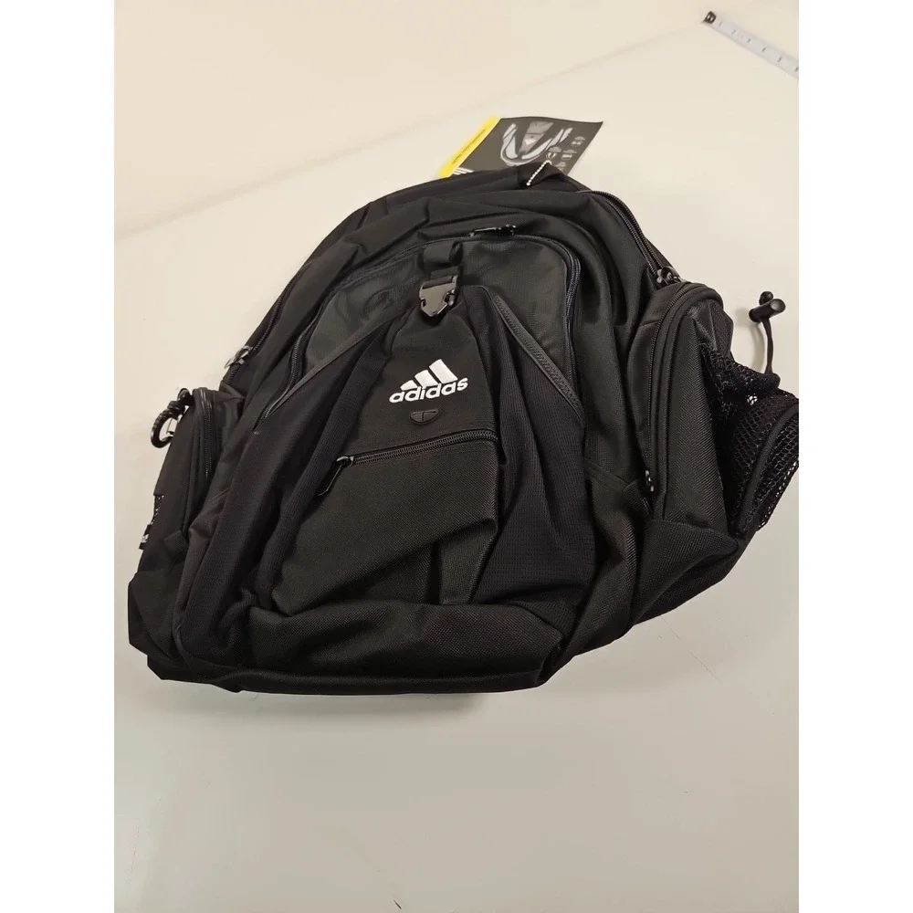 ADIDAS Ultra Tech Backpack Athlete Hiking Gym Media Pocket Headphone Portal